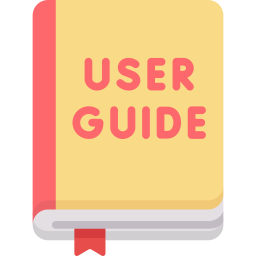 Icona di un manuale d'uso per utenti